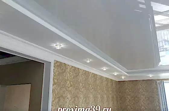 Купить глянцевый натяжной потолок в Алматы